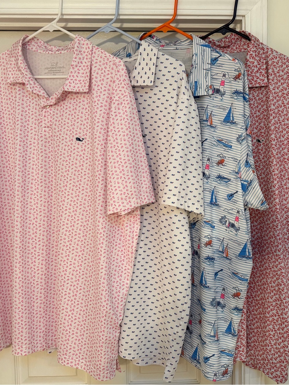 Vineyard Vines Performance Polo 4 pieces